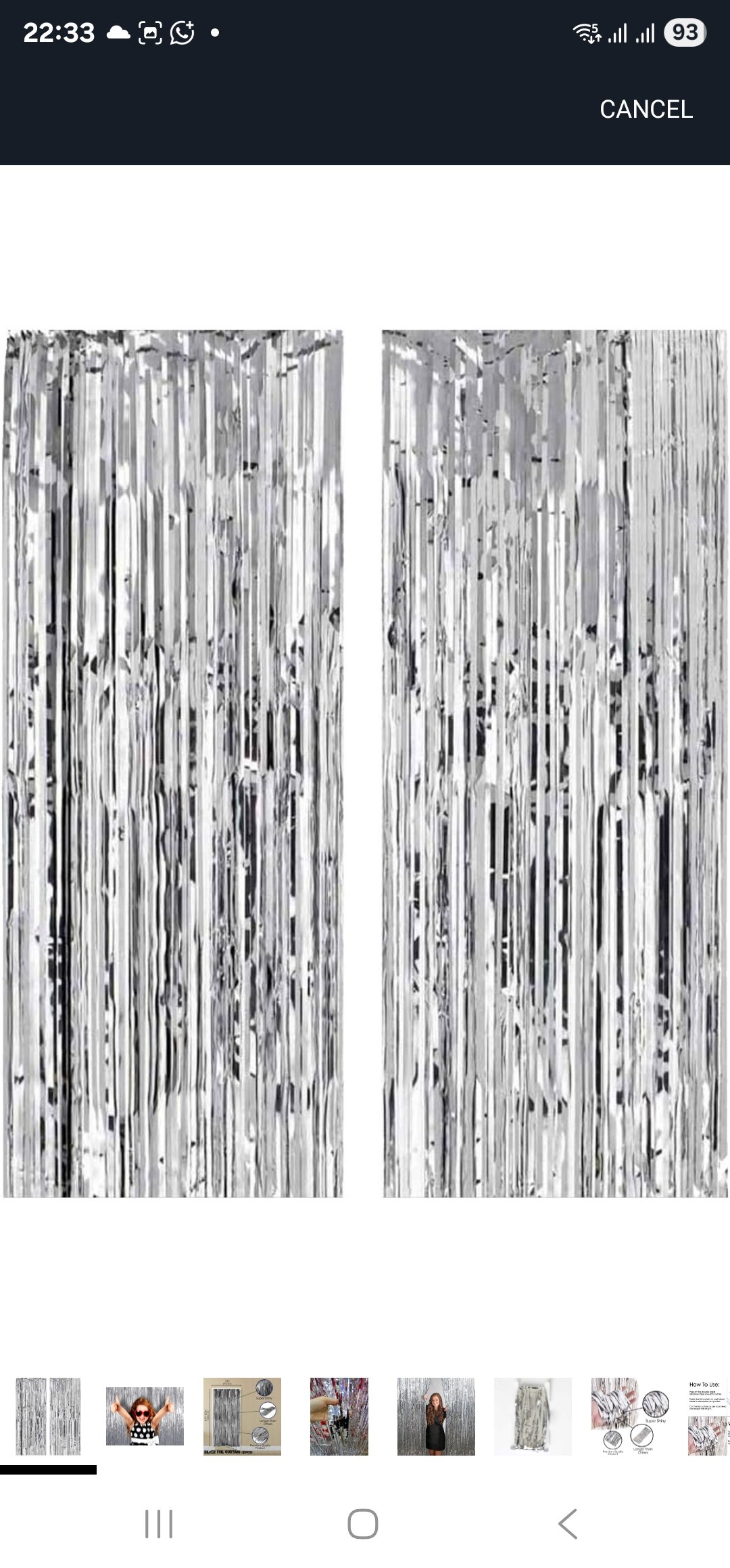 BACK CURTAIN