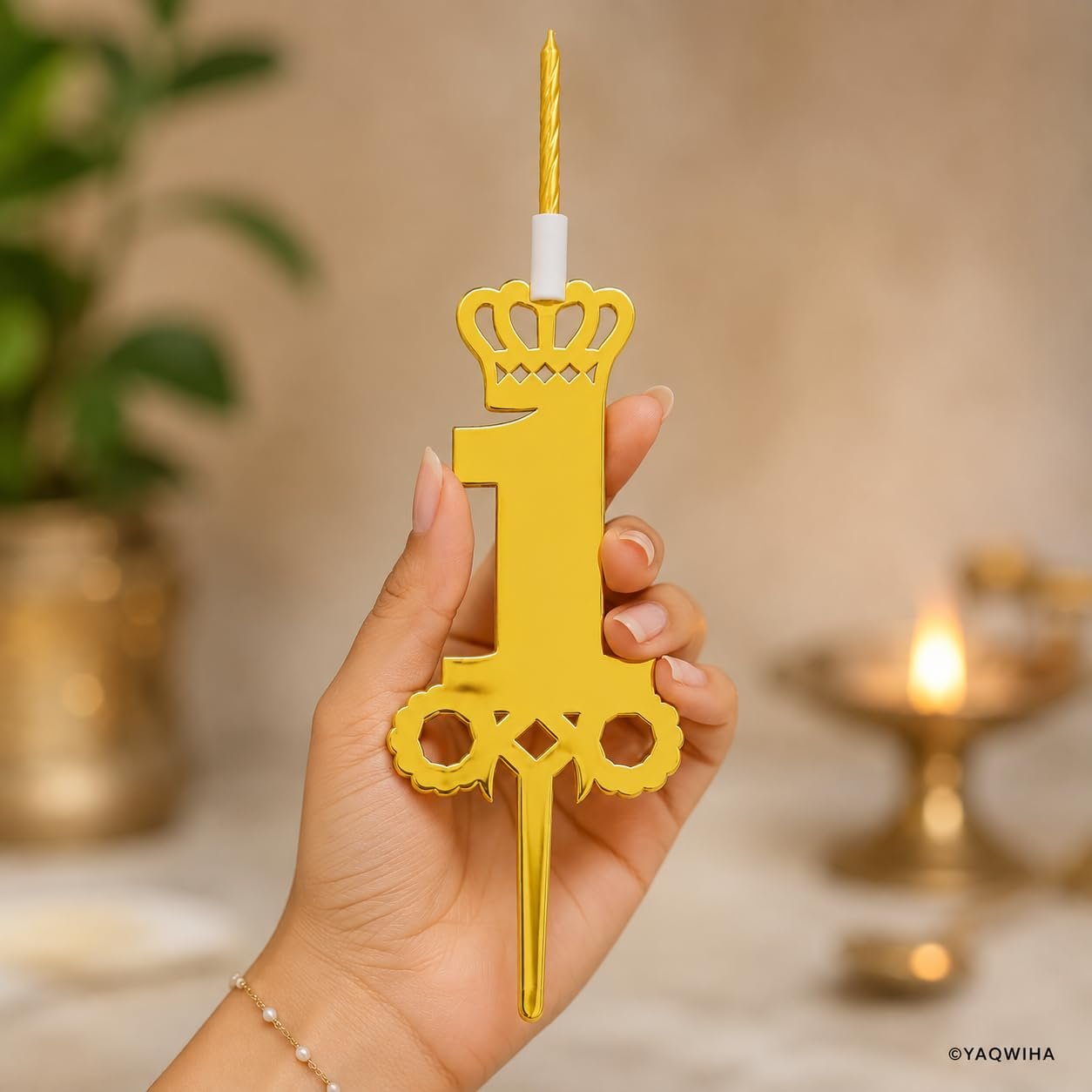 GOLDEN CROWN CANDLE