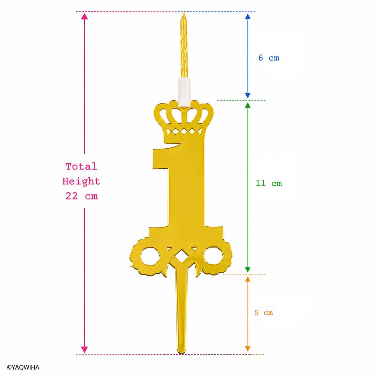 GOLDEN CROWN CANDLE